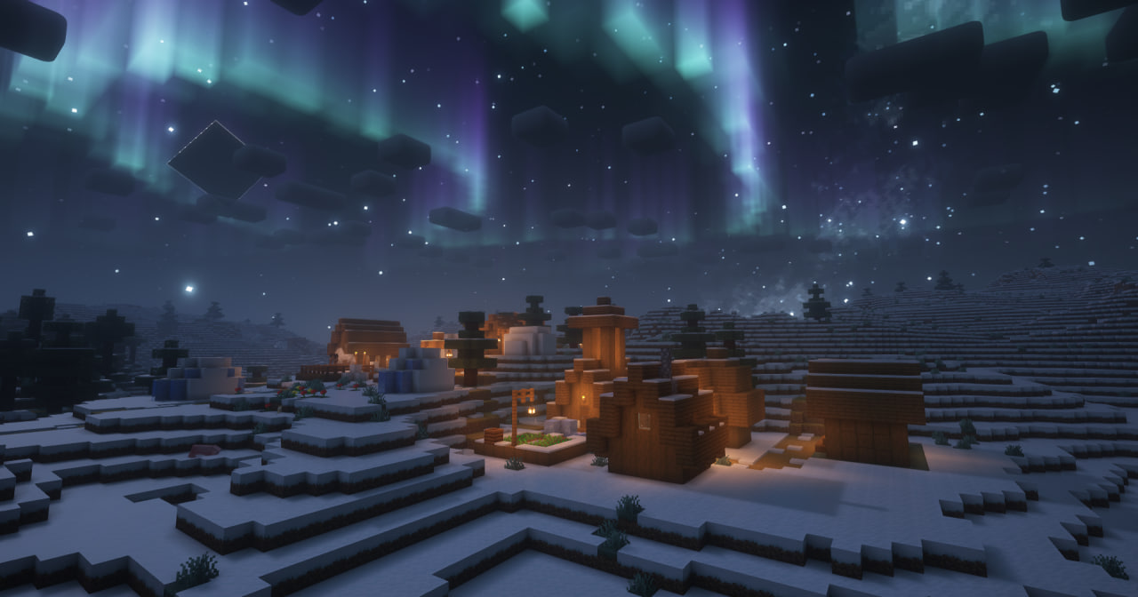 Красивый зимний скриншот