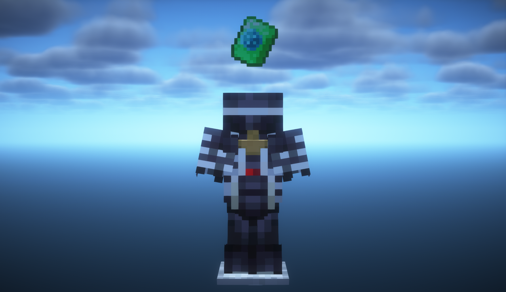 Незеритовая броня с отделкой Drip