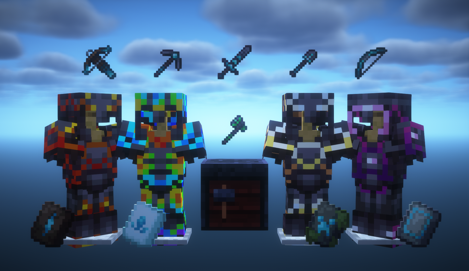 Баннер с новыми шаблонами для брони и инструментов