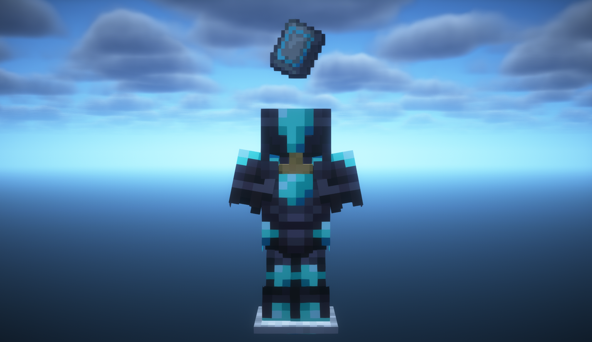 Незеритовая броня с отделкой Plated