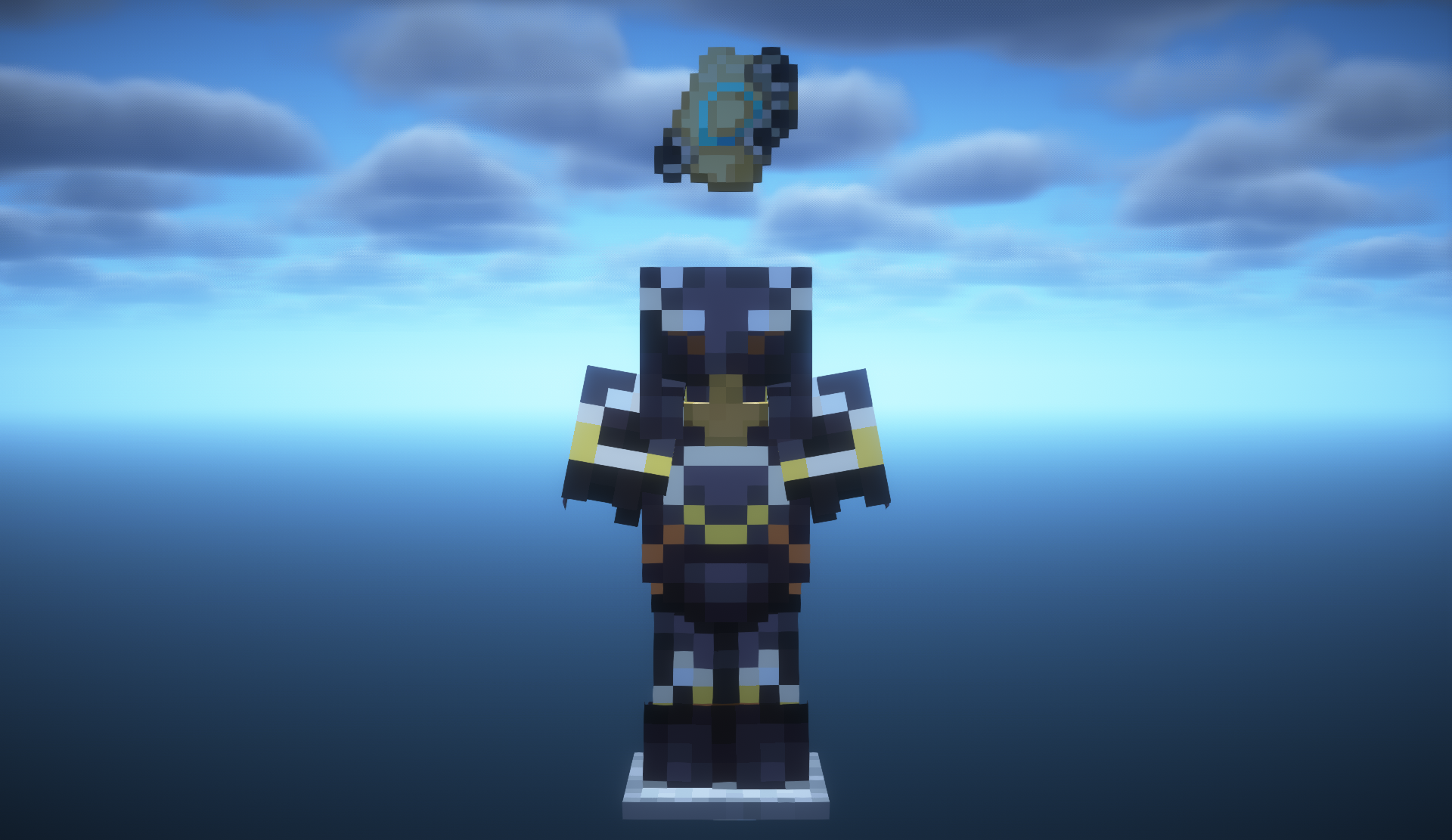 Незеритовая броня с отделкой Shell