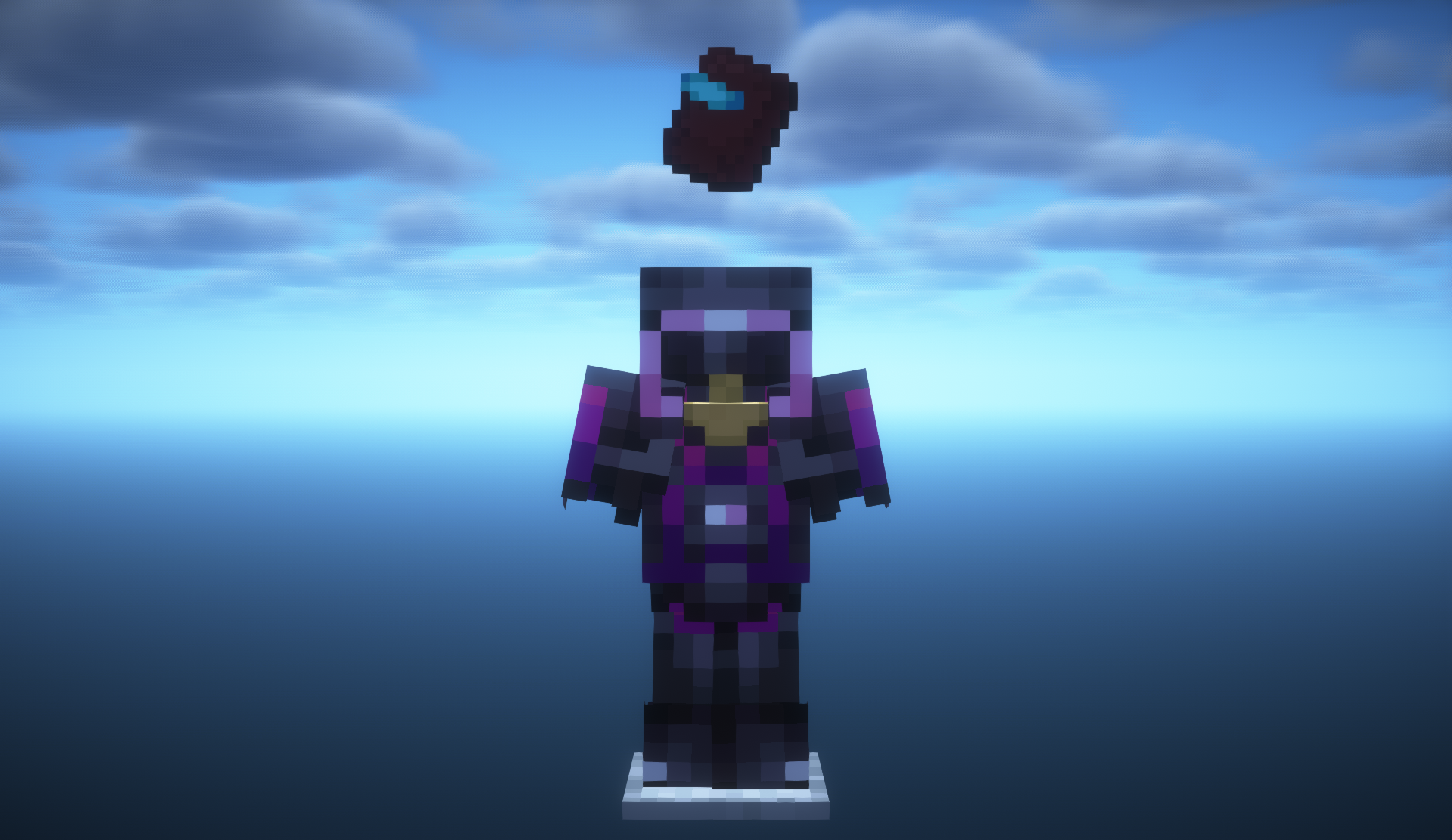 Незеритовая броня с отделкой Suspicious