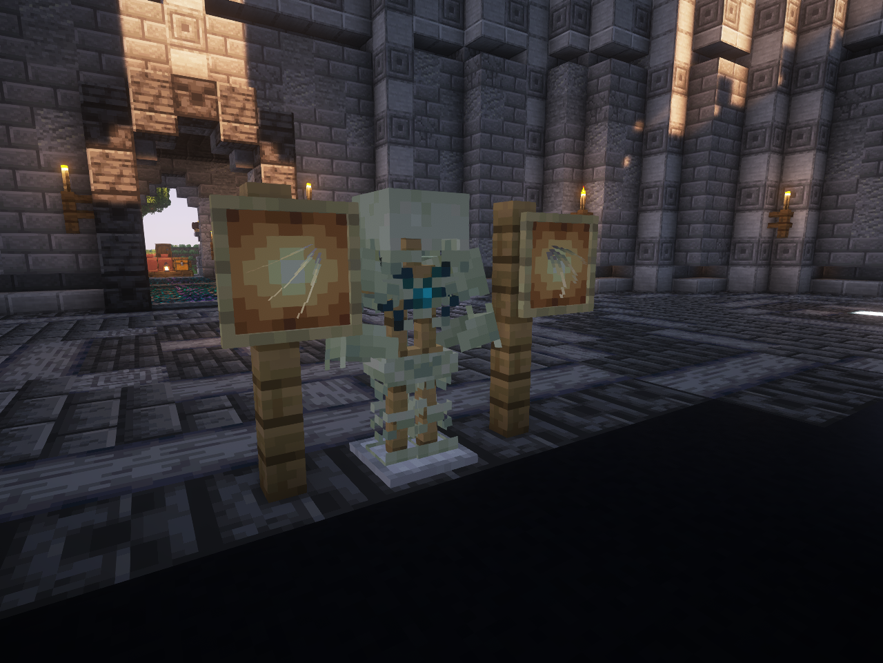 Экипировка из скалковой кости