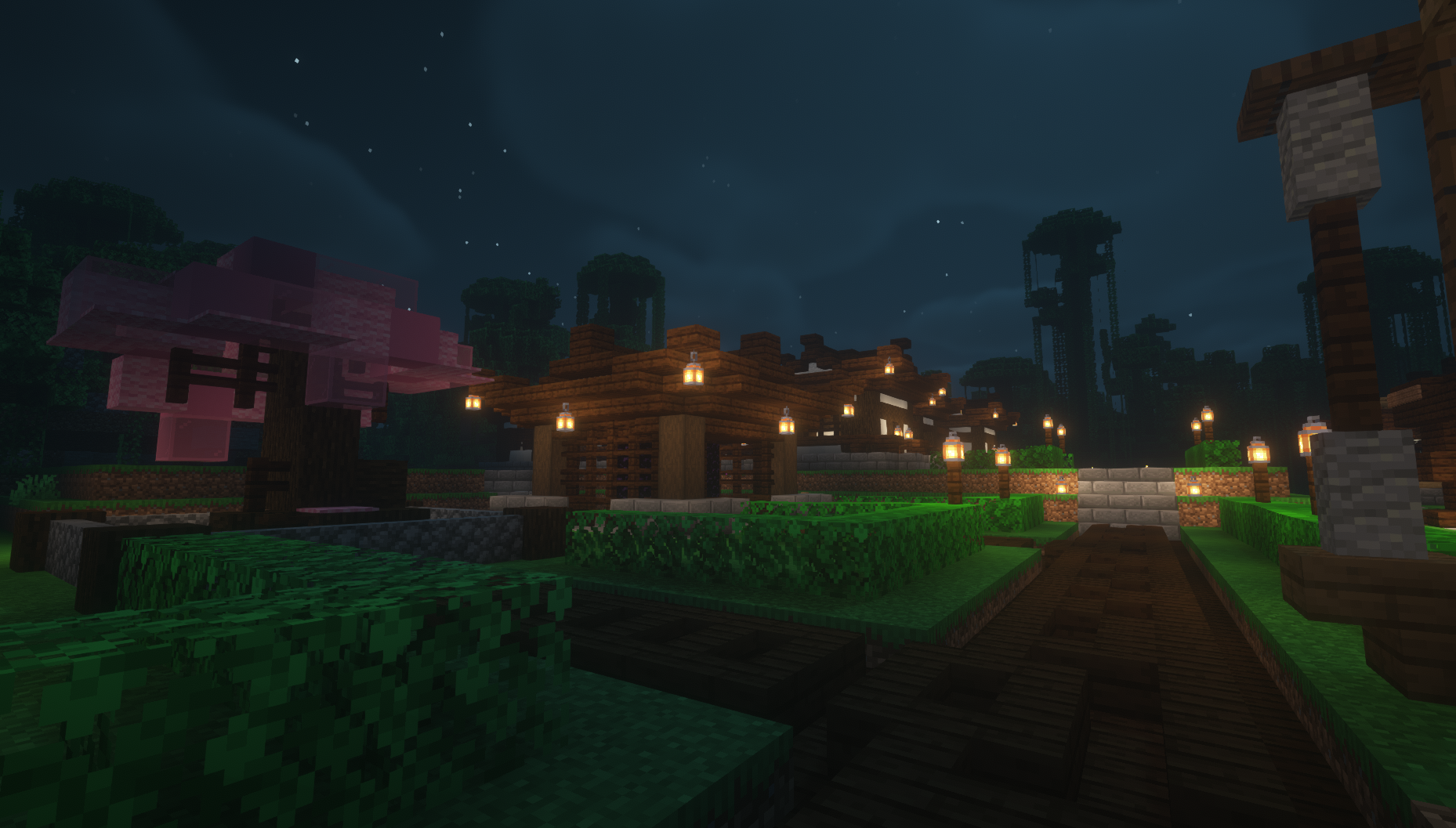 Город ночью