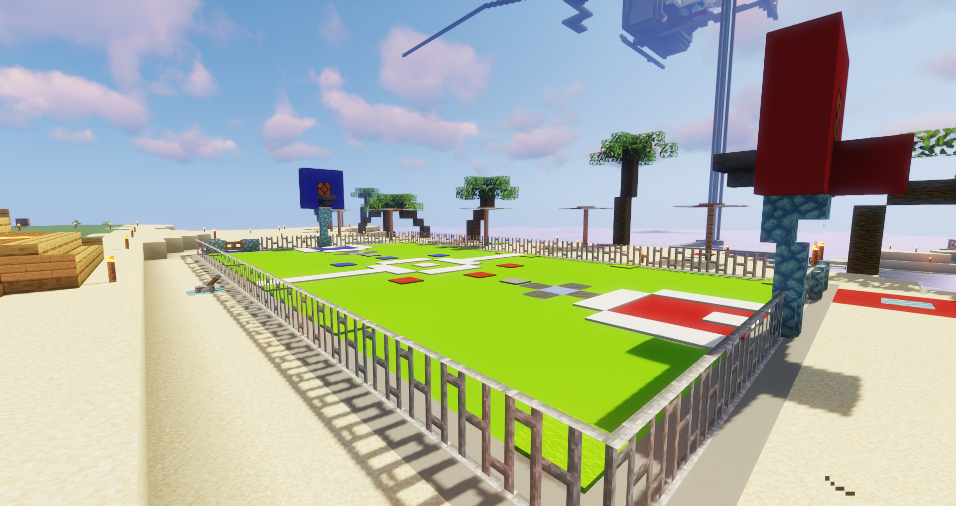 Площадка для баскетбола