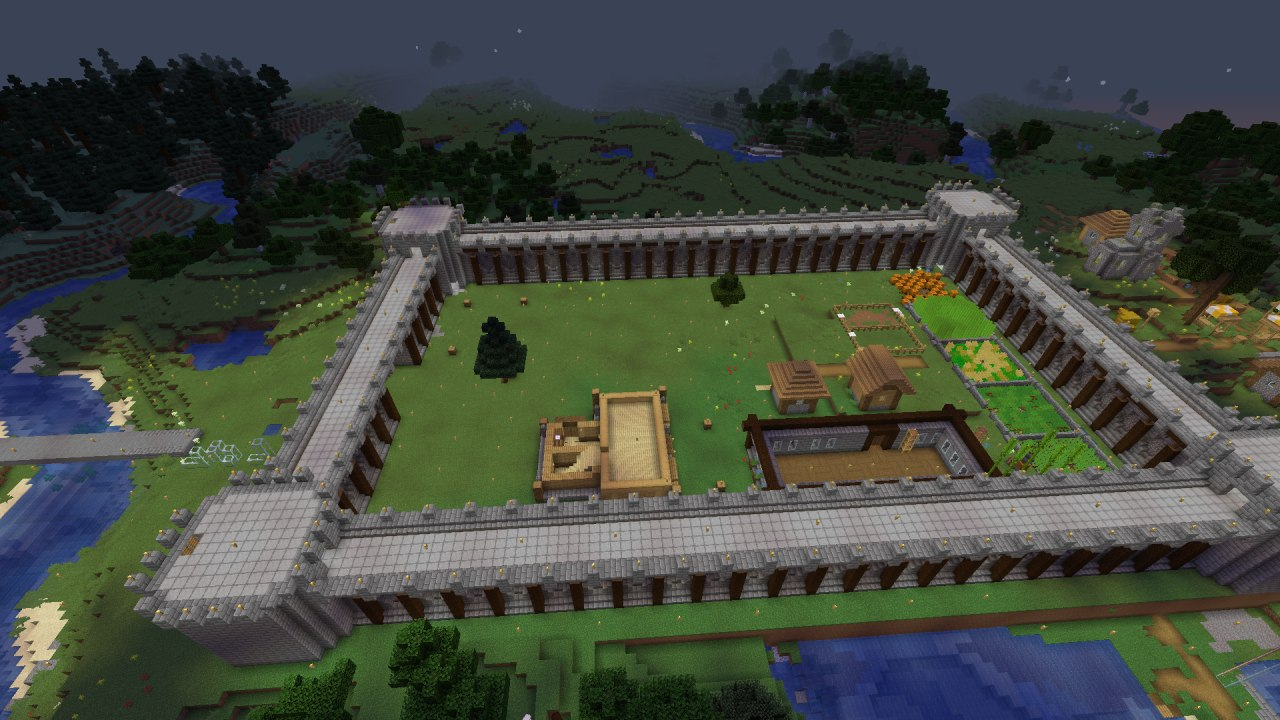 Город Шрекитовилль игроков rydyk777 и FouRAMe на первом сезоне