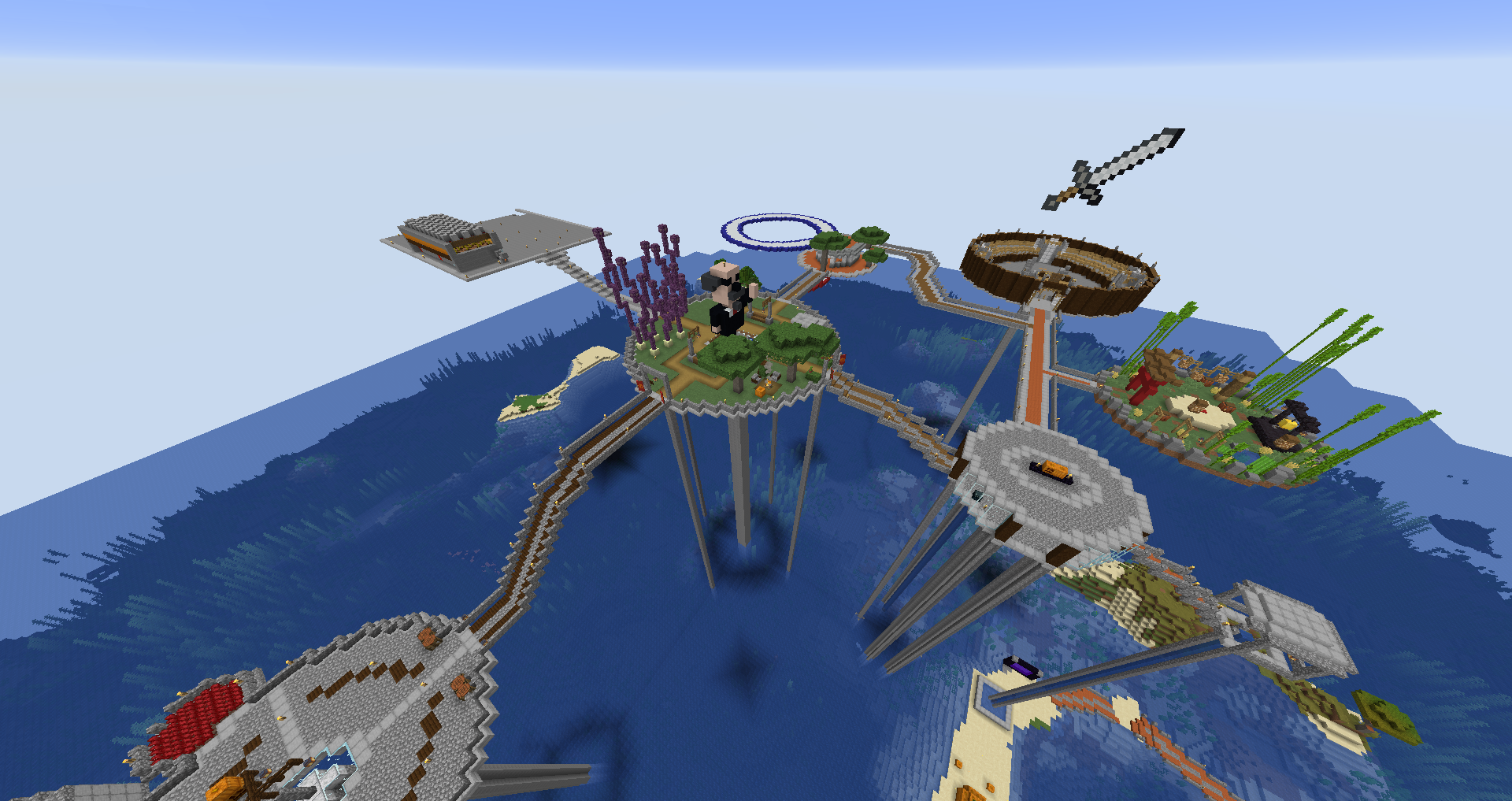 Общий вид города Далёкоград игрока Flammablelion на первом сезоне