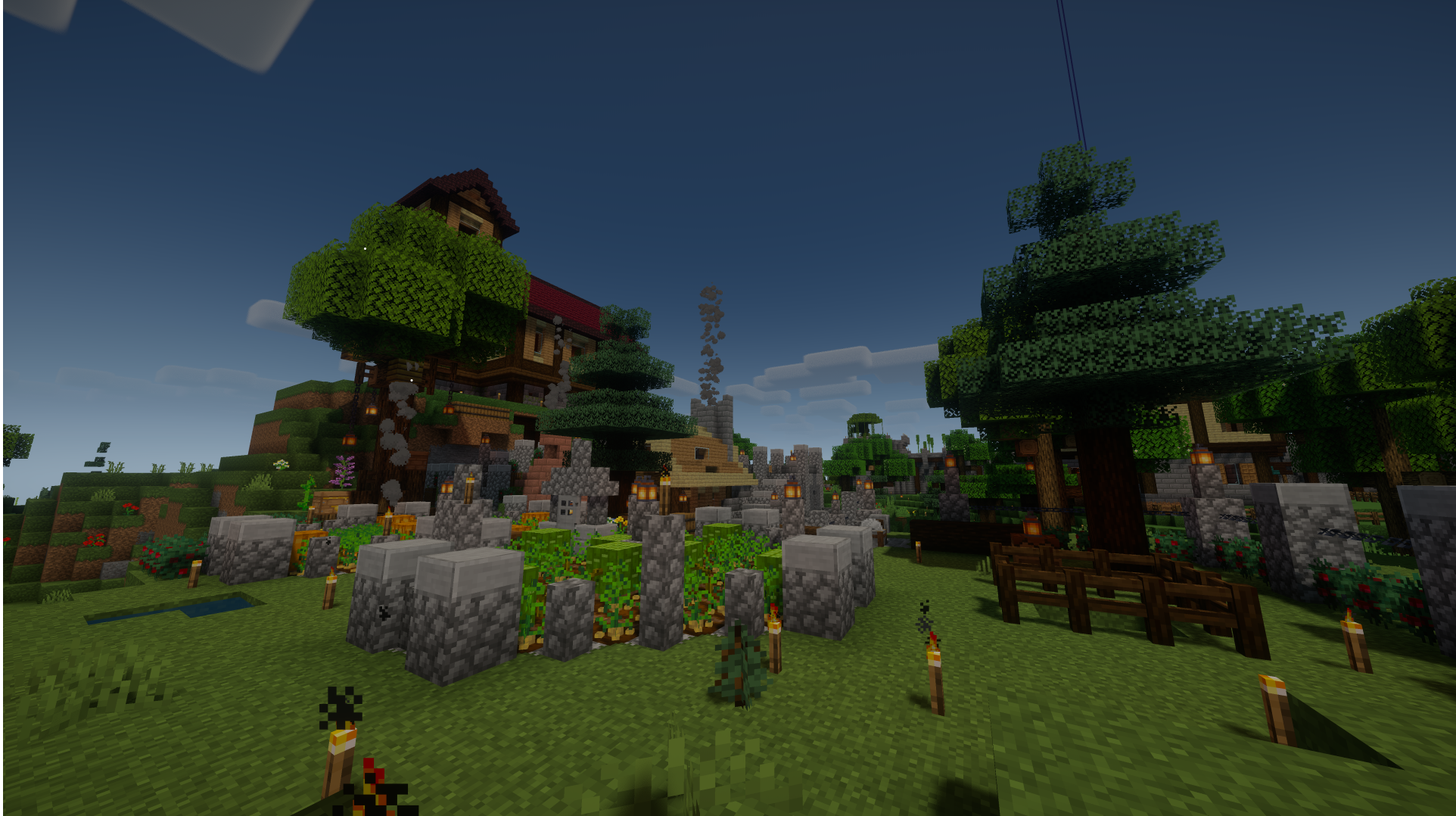 Дом Gottor'a с шейдерами