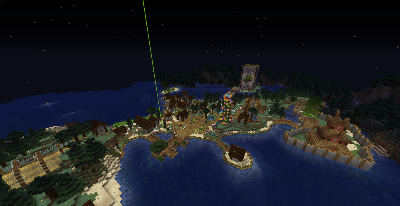 Приморск ночью (Извините за низкое разрешение)