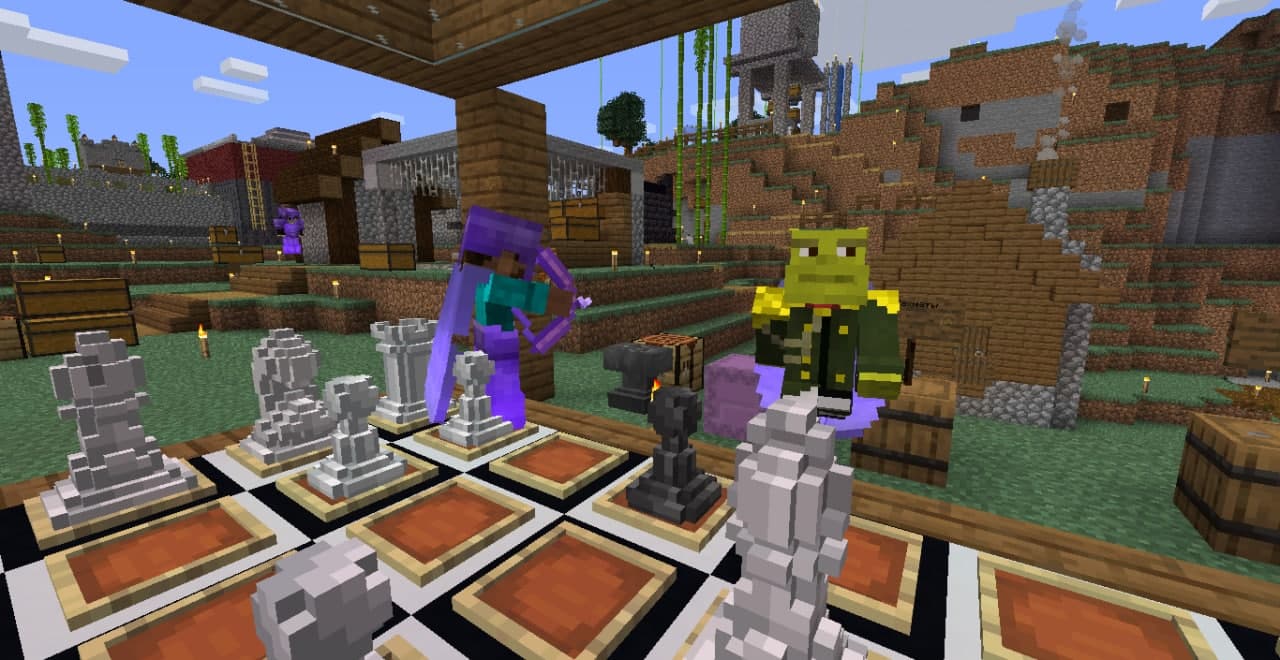 Скриншот с игры в шахматы