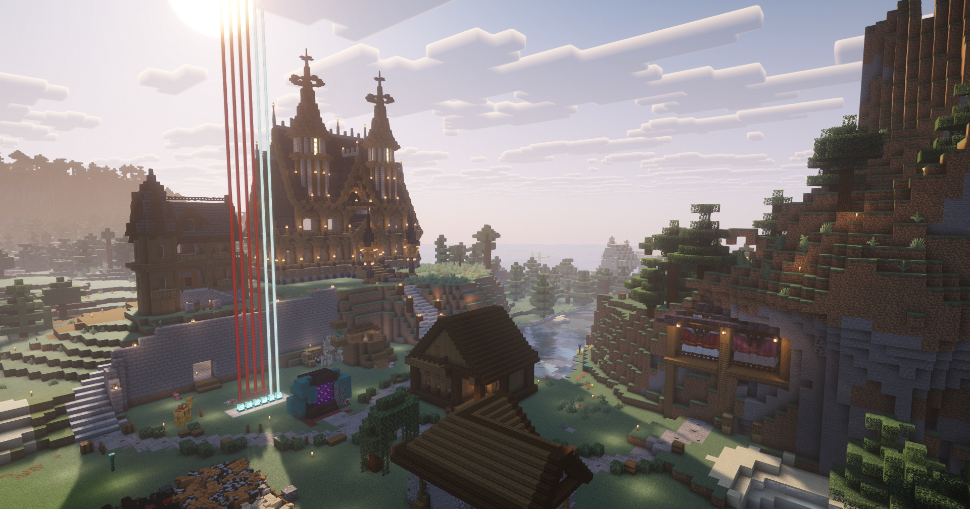 Общий вид базы