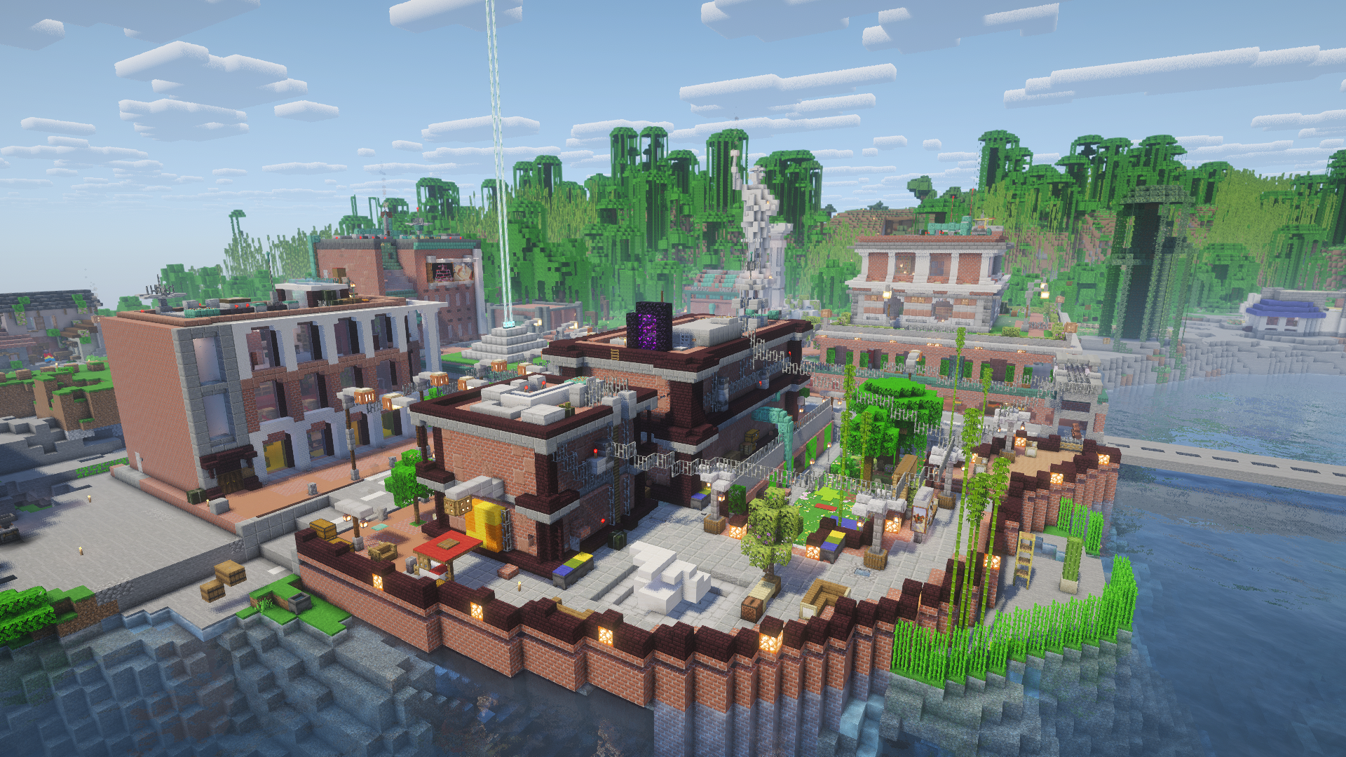 Общий вид города