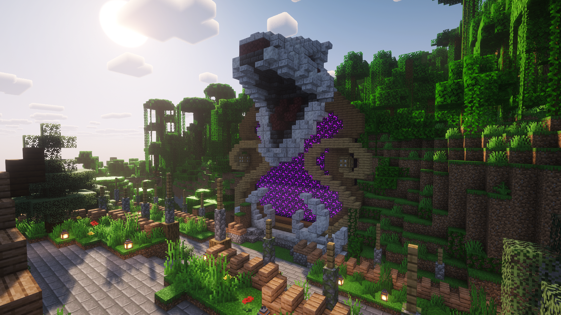 Портал нижней части города