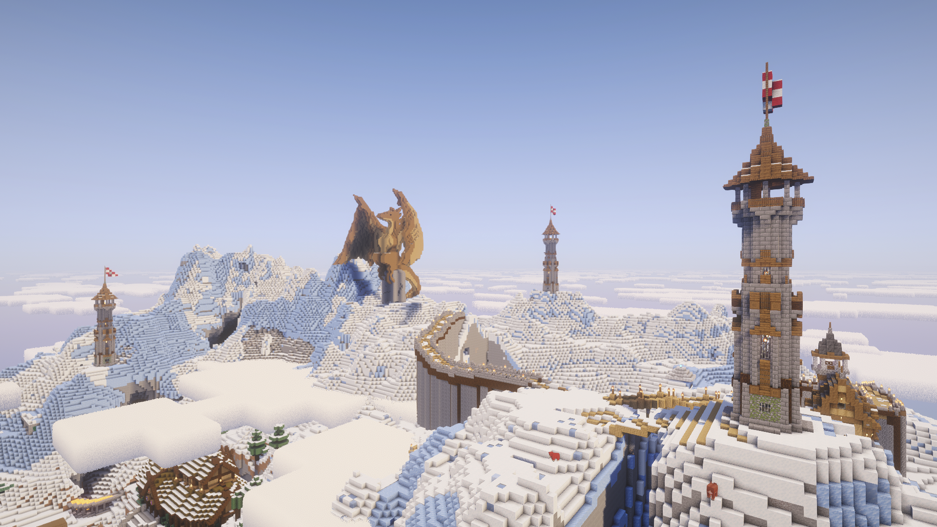 Вид на вершину горы