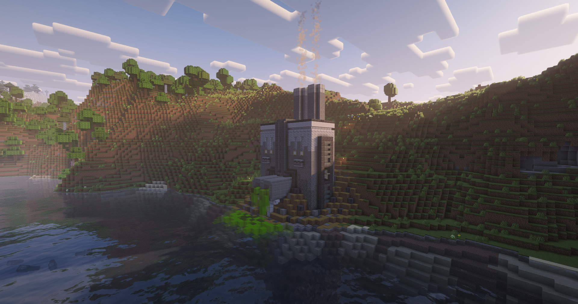 Завод рядом со Спавном