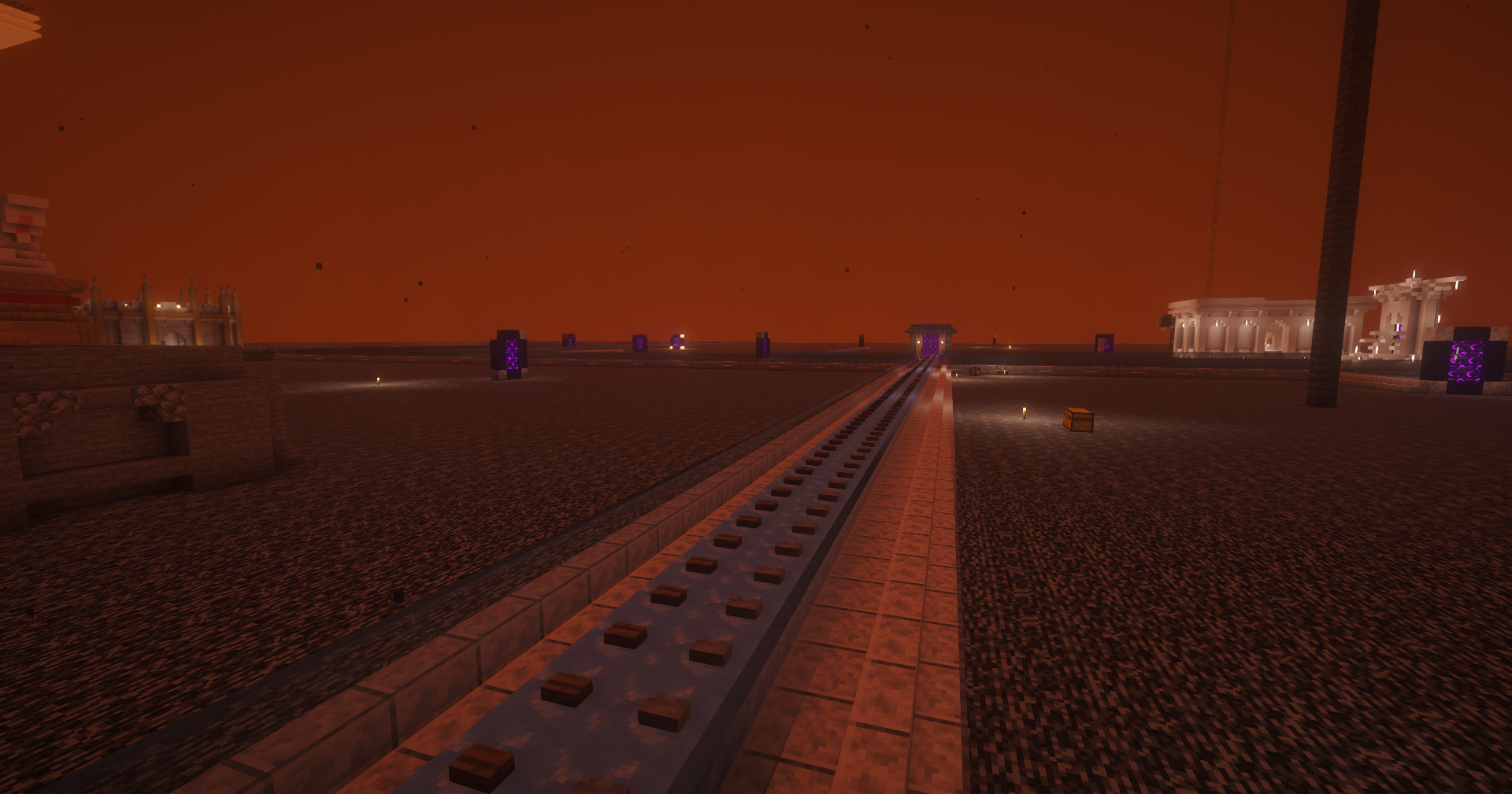 Пример побочной дороги сбоку